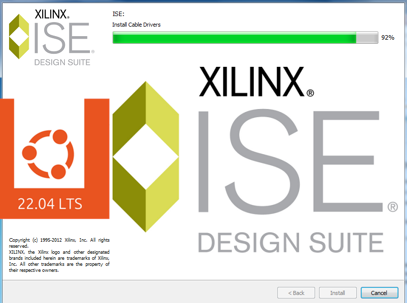 Xilinx ISE on UBUNTU 2022.4